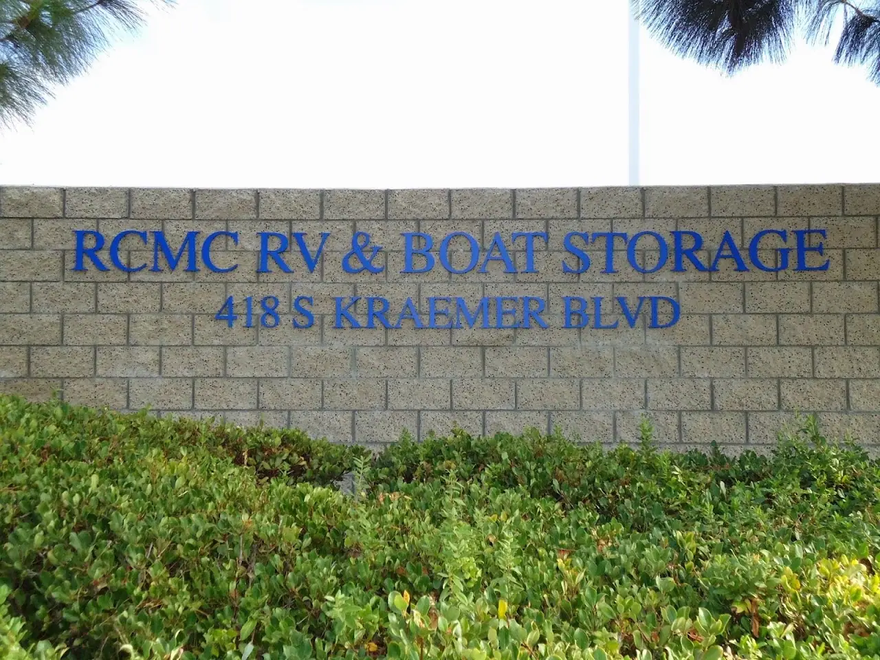 RCMC RV & Boat Storage, RV rental in Brea