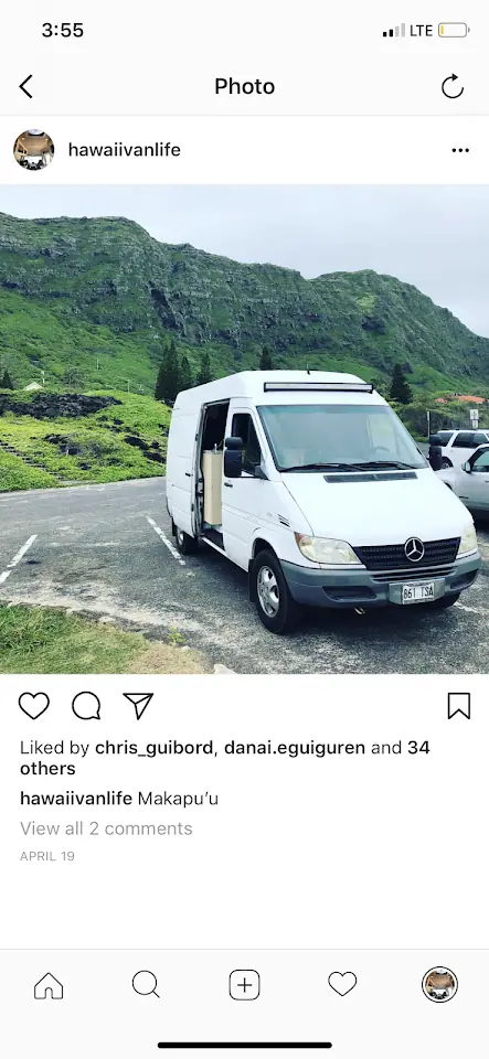 Aloha Vanlife, RV rental in Honolulu