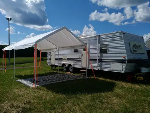 Happy Place Camper Rentals in Bloomer, WI